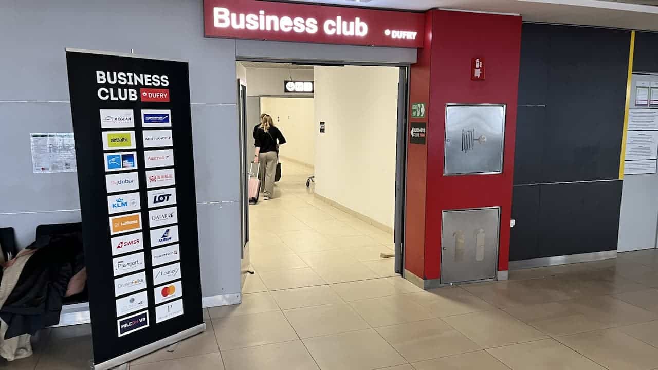 Belgrade Nikola Tesla Airport Dufry Business Club Lounge
